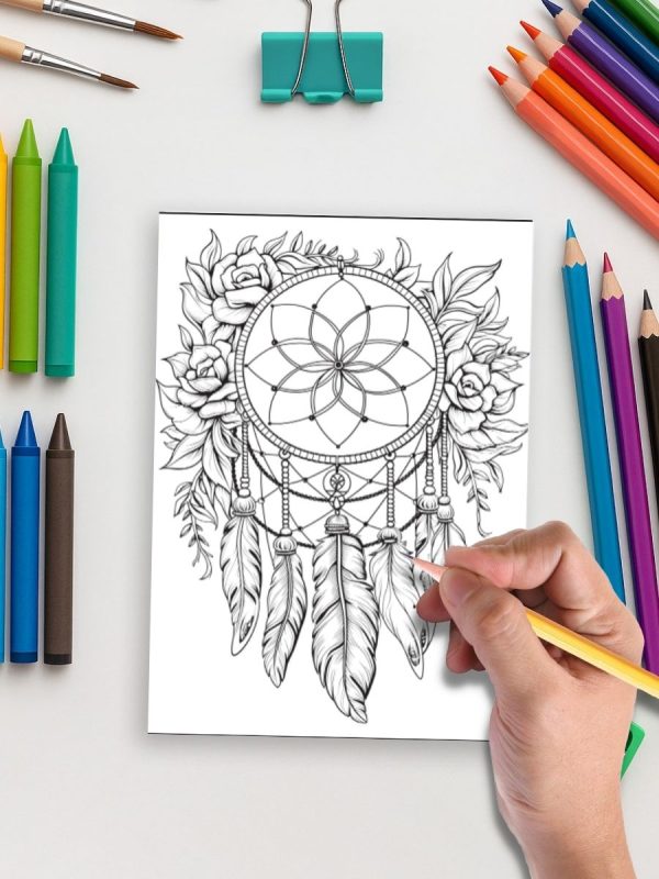 Dreamcatchers in Bloom – 50 Floral Dream Designs - Image 5
