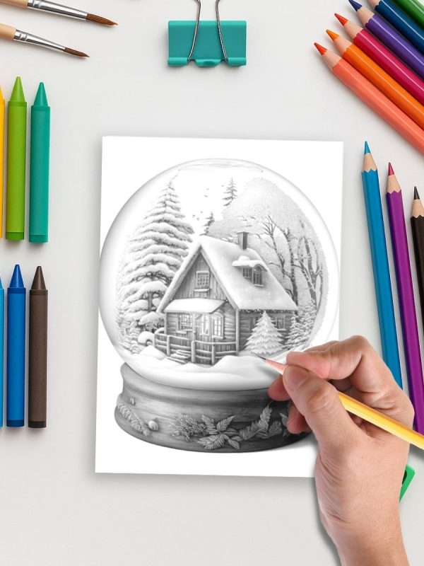 Crystal Worlds – 100 Fantasy Scenes Inside Crystal Balls - Image 5