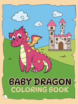 baby dragon coloring